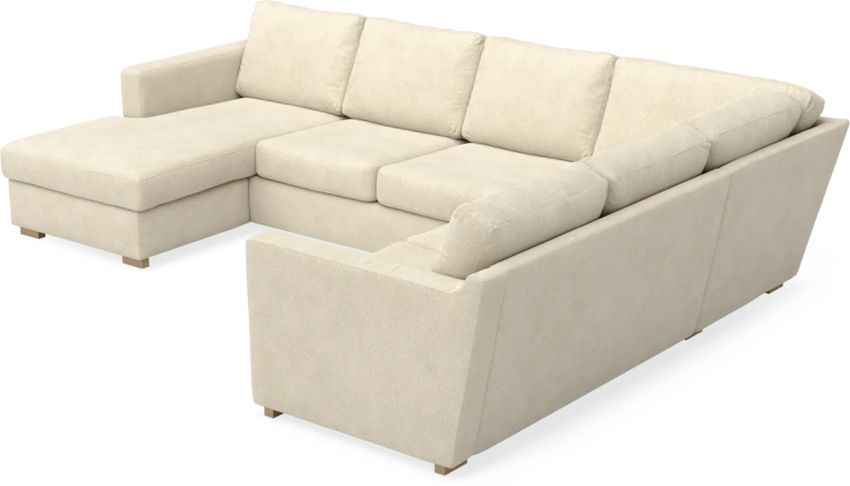 Friday - Hörnsoffa, 3+2-sits med schäslong vänster - Beige