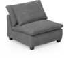 Bellora - 1-sits utan armstöd - Grå