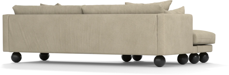 Harper - 4-sits med schäslong XL vänster - Beige