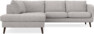 Madison - 2-sits soffa med divan vänster - Beige