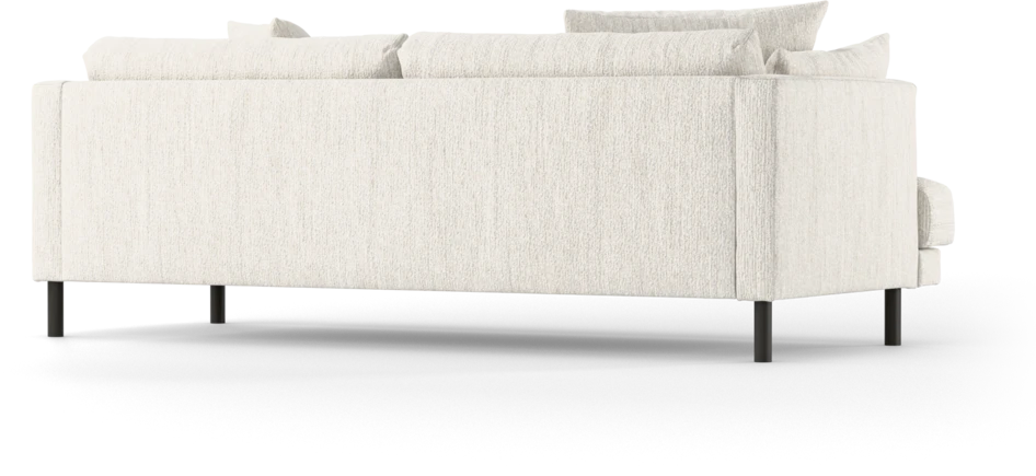 Harper - 3-sits soffa, hel dyna - Vit
