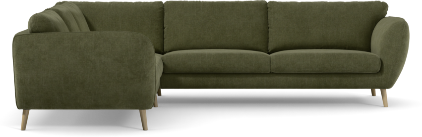 Madison Lux - Hörnsoffa 2+3-sits, hörn 1 - Grön